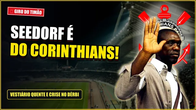 Seedorf assume o Corinthians em meio a turbulência no vestiário e goleada no Dérbi