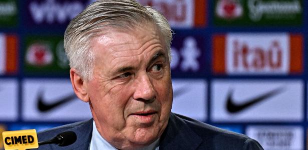 Ancelotti convoca Hugo e veteranos, mas deixa Neymar de fora