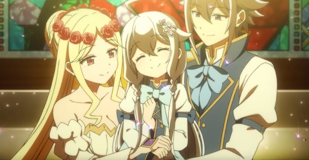 Chichi wa Eiyuu – Anime sobre garota reencarnada como filha de casal lendário ganha trailer, staff e data