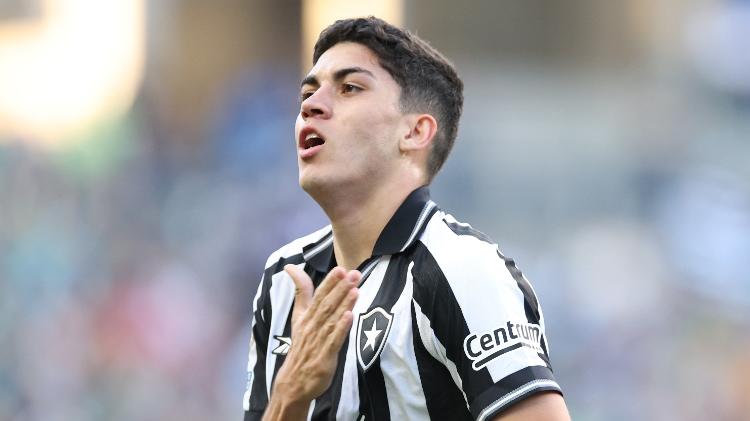 Jair do Botafogo celebra seu gol