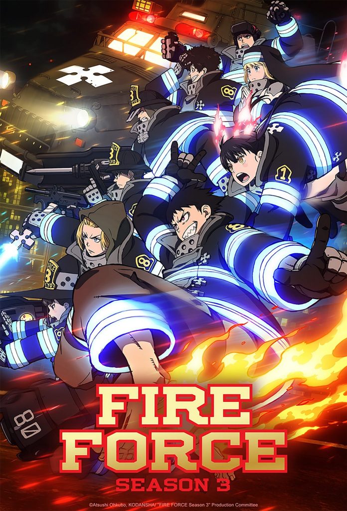 Fire Force 3 anime poster CCXP24