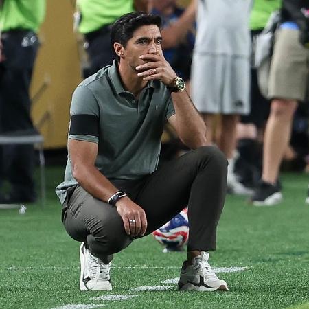 Abel Ferreira, técnico do Palmeiras, em jogo contra o Chelsea pelo Mundial de Clubes Abel Ferreira, técnico do Palmeiras, em jogo contra o Chelsea pelo Mundial de Clubes