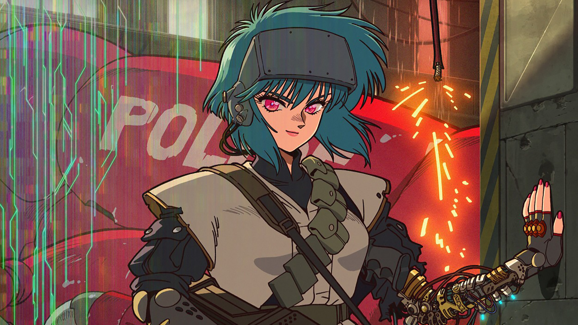 Ghost in the Shell Anime Visual