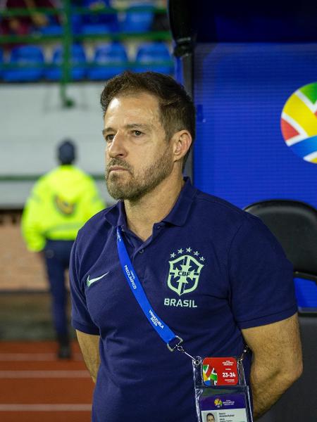 Ramon Menezes, técnico da seleção sub-23 durante o Pré-Olímpico Ramon Menezes, técnico da seleção sub-23 durante o Pré-Olímpico