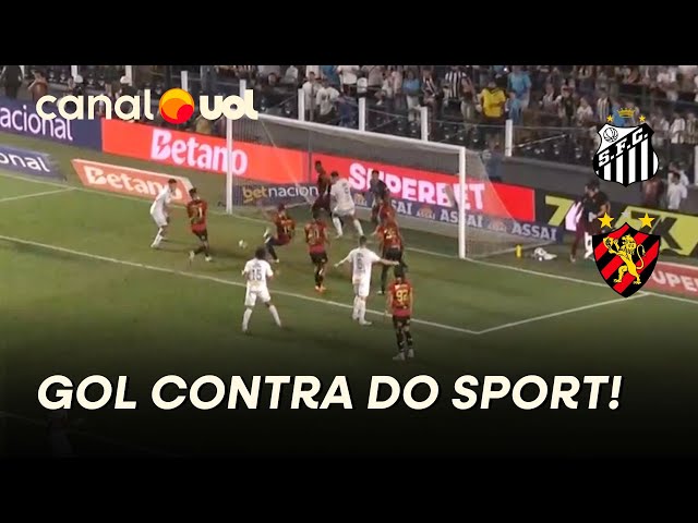 Santos 3x0 Sport