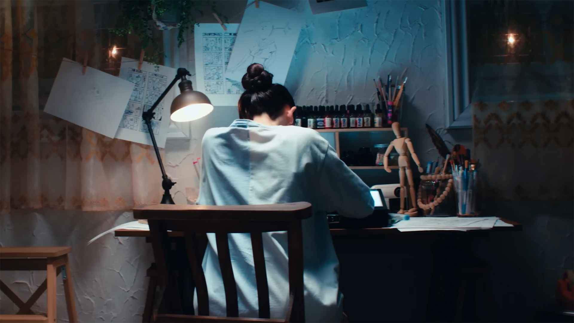 Rin Kurusu screenshot Believer draw manga