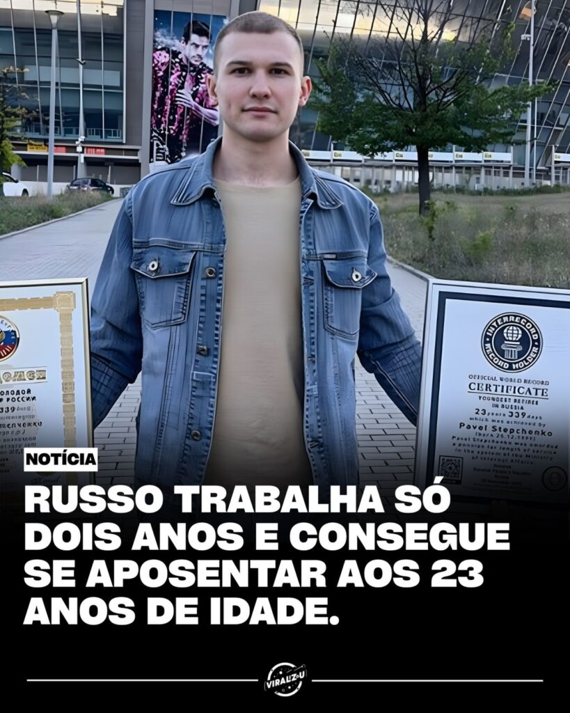 Pavel Stepchenko, da Rússia, se destacou ao conquistar um título incrível! 🇷🇺✨