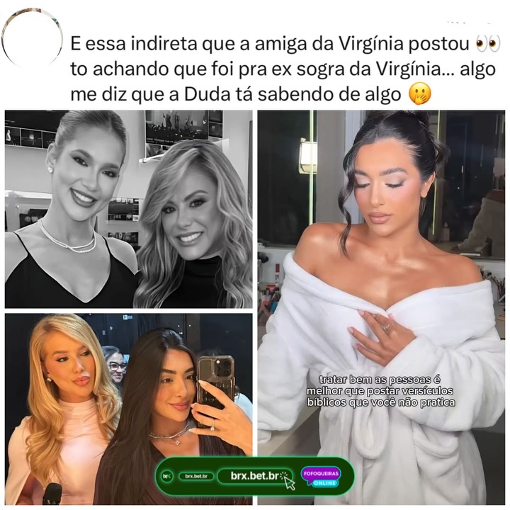 Eita! Eduarda Freire, melhor amiga de Virgínia, compartilha vídeo com...