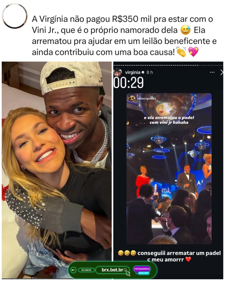 Eita! Após vídeo do leilão beneficente, internautas reagiram...