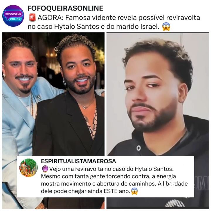 A sensitiva @espiritualistamaerosa surpreende ao comentar o caso H...