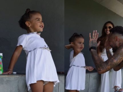 É o papai? Mavie aponta Neymar como “o mais legal” em brincadeira com Bruna Biancardi