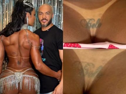 Gracyanne Barbosa inicia remoção de tatuagem íntima dedicada a Belo: "Fim de uma era"