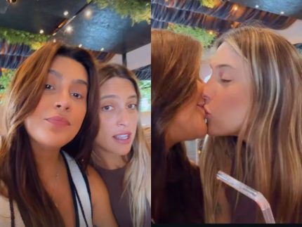 Após reconciliação, Lauana Prado e Tati Dias opinam sobre sexo do bebê: "Já tenho minha certeza"