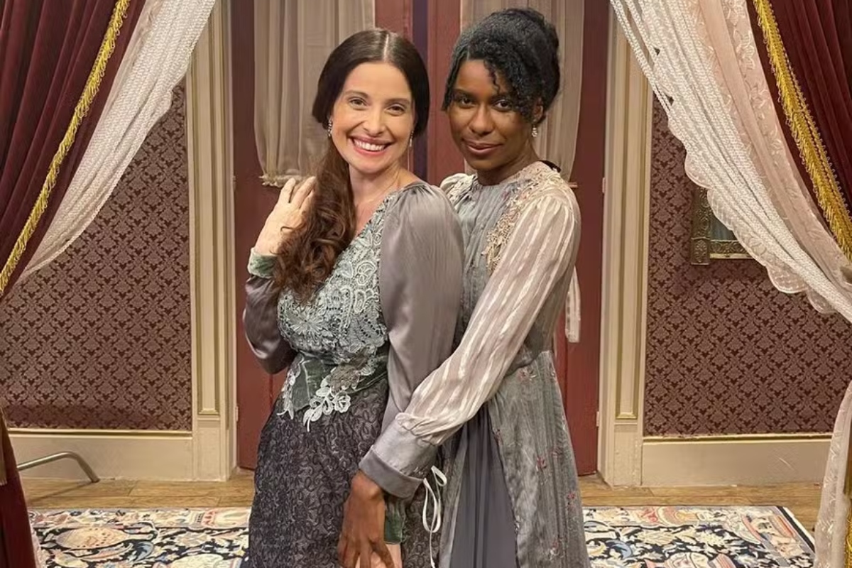 Bruna Spínola e Indira Nascimento em