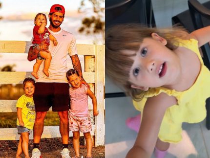 Maria Alice pede para colocar piercing e diverte Zé Felipe: “Já ia arrumar uma agulha”
