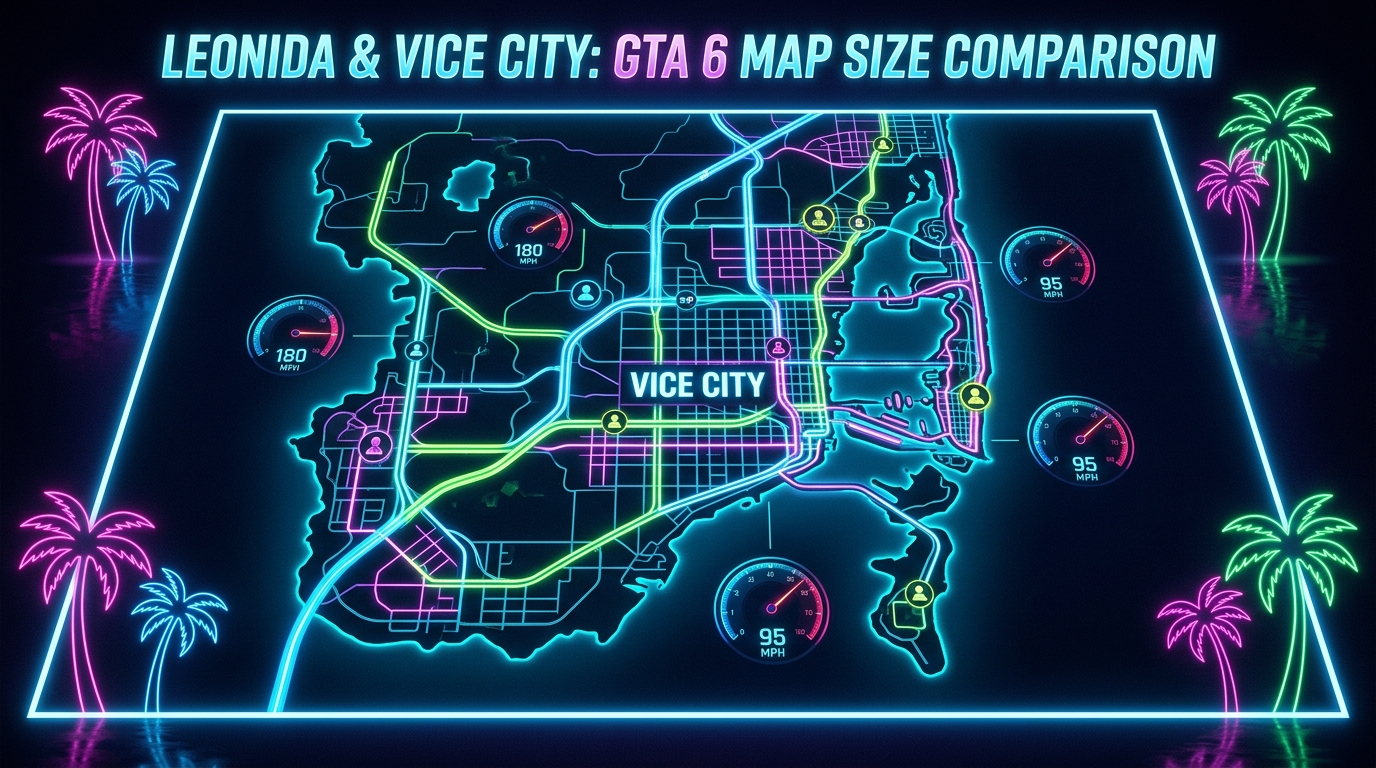GTA 6: Quanto Tempo Leva Para Cruzar o Mapa?
