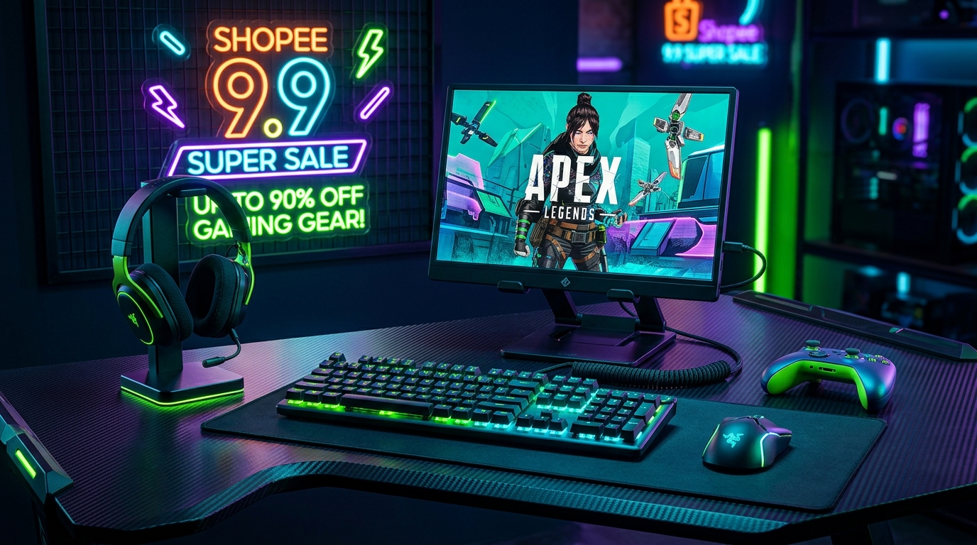 Shopee 9.9: Melhores Descontos Gamer 2026