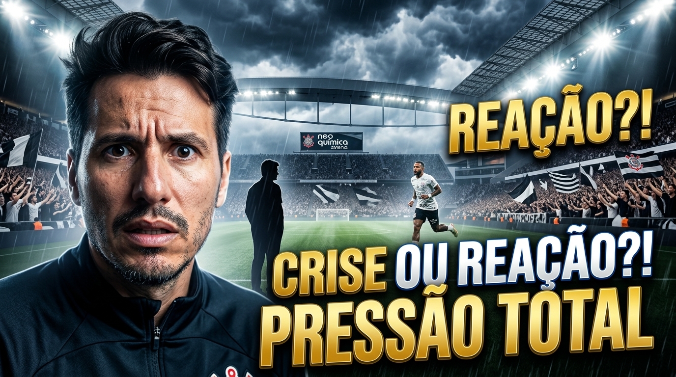 Corinthians enfrenta Chapecoense na Neo Química Arena sob forte pressão