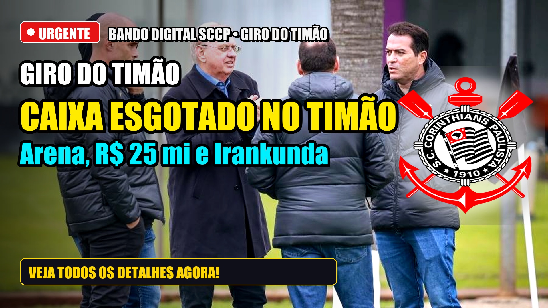 Corinthians Enfrenta Pressão Financeira Imediata, Negocia Naming Rights da Arena e Ganha Destaque Global