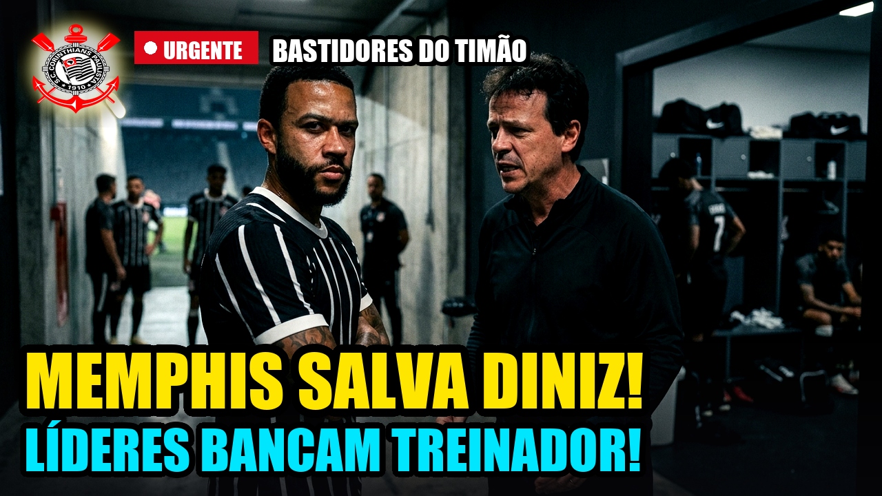 Bastidores do Corinthians: Memphis Depay e Líderes do Elenco Interrompem Reunião e Seguram Fernando Diniz no Cargo (21/09)