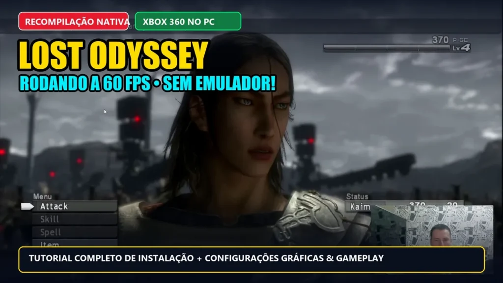 Lost Odyssey no PC: Como Funciona a Recompilação Nativa do Clássico do Xbox 360 a 60 FPS