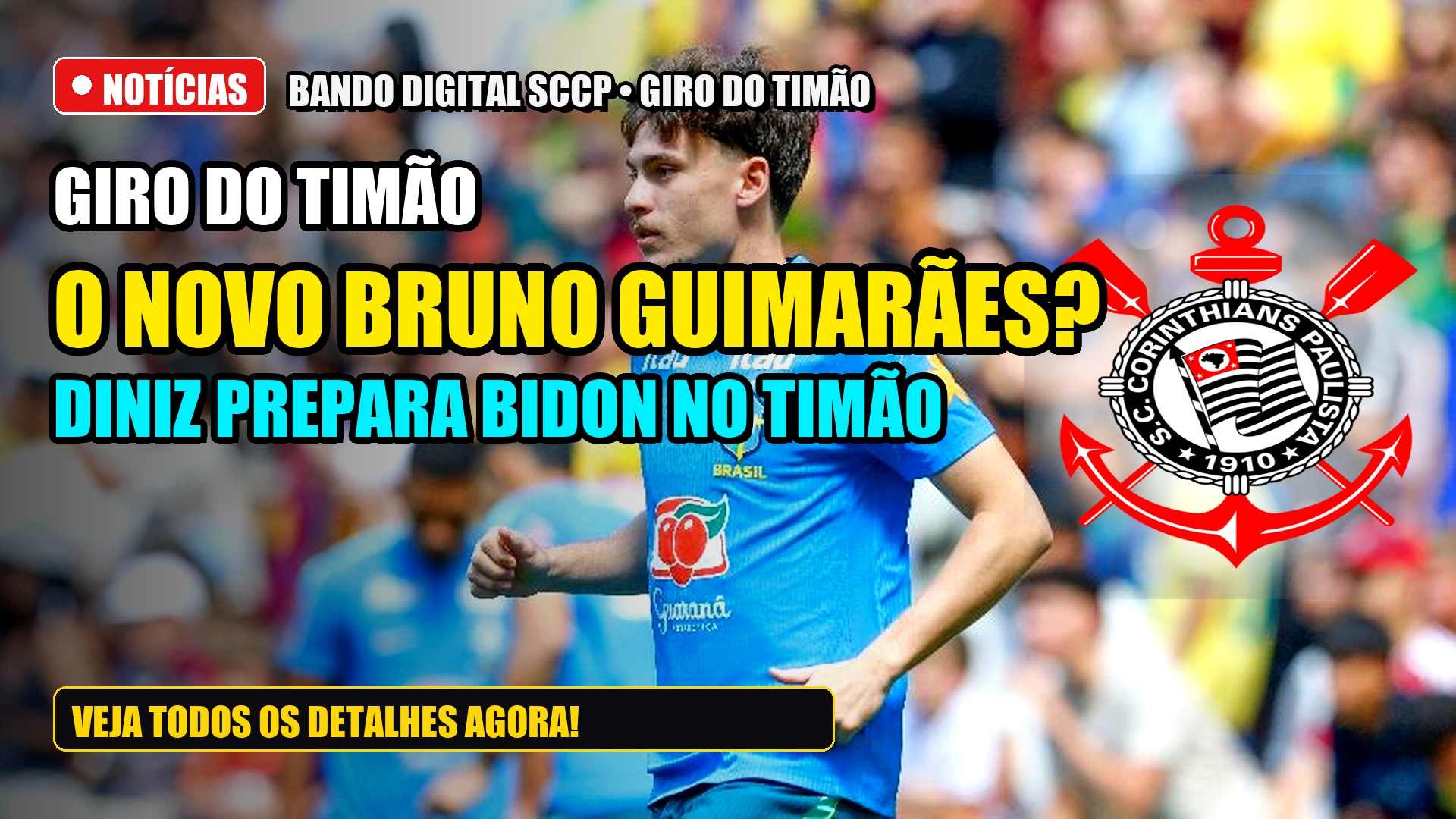 Giro do Corinthians: Plano de Diniz para Bidon, desabafo de Cássio e mudanças com Yuri Alberto